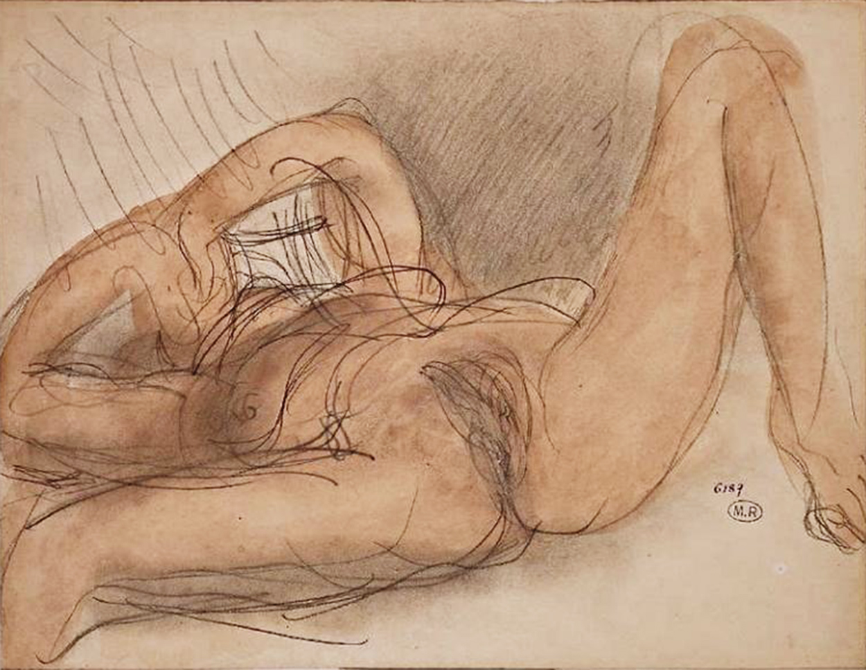 Rodin, Dessin érotique 6187