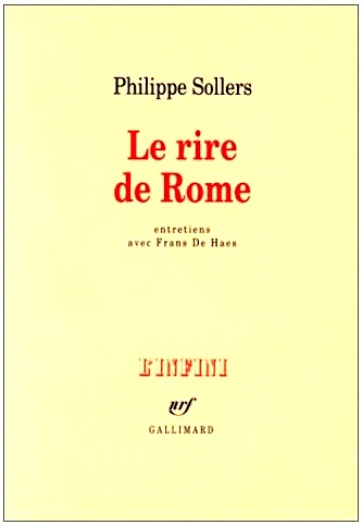 Sollers Le rire de Rome