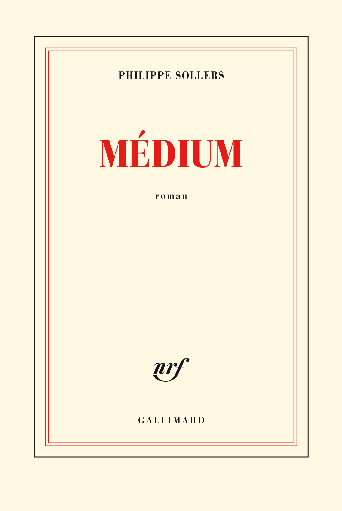 Philippe Sollers - Médium