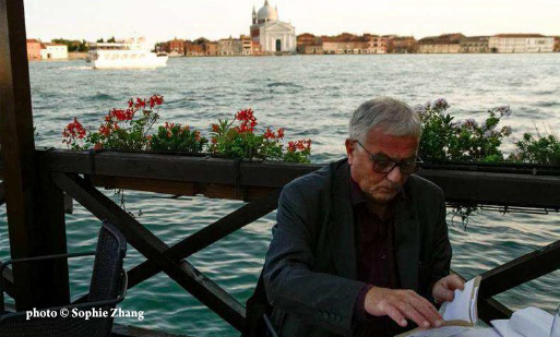Philippe Sollers, photo Sophie Zhang